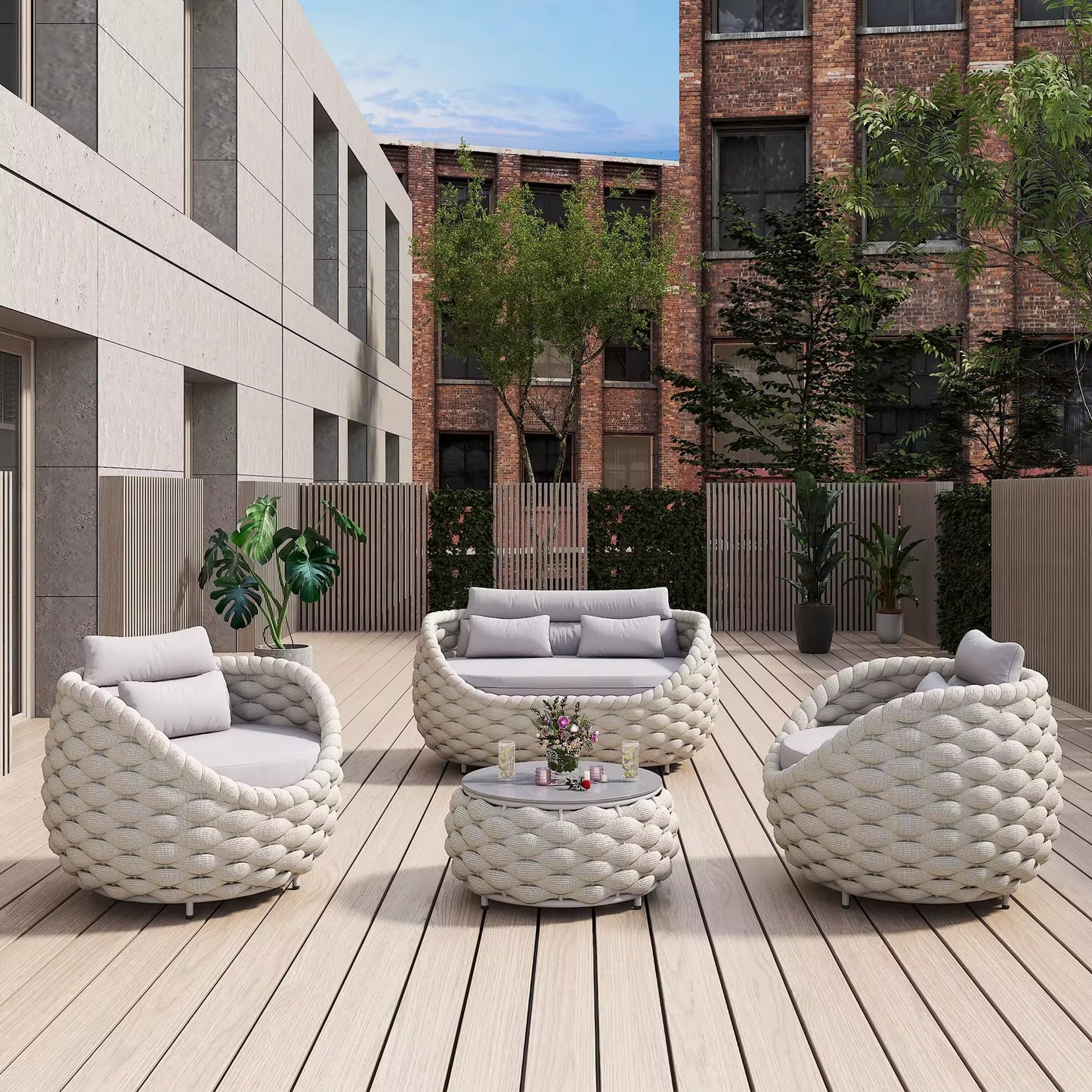 Lounge Sessel "Shell"