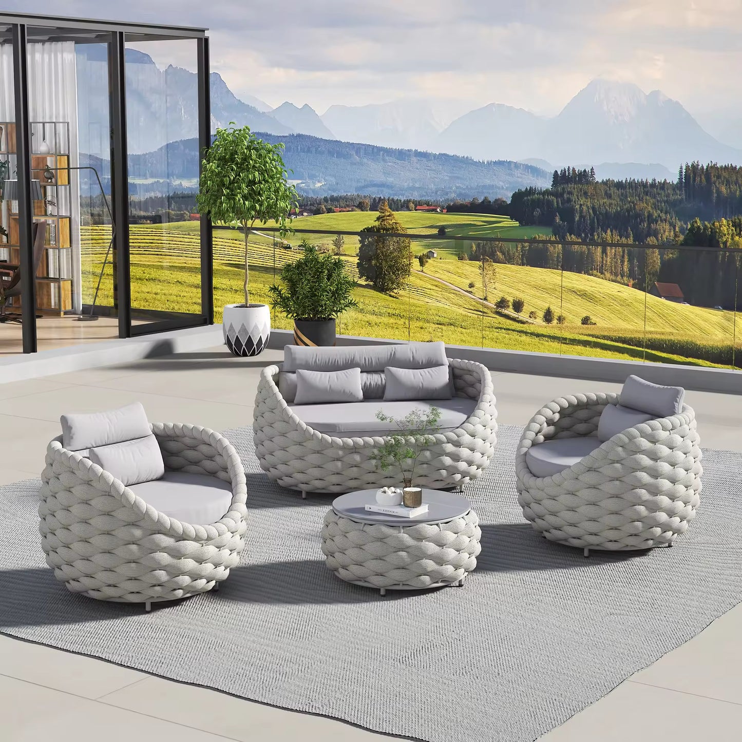 Lounge Sessel "Shell"